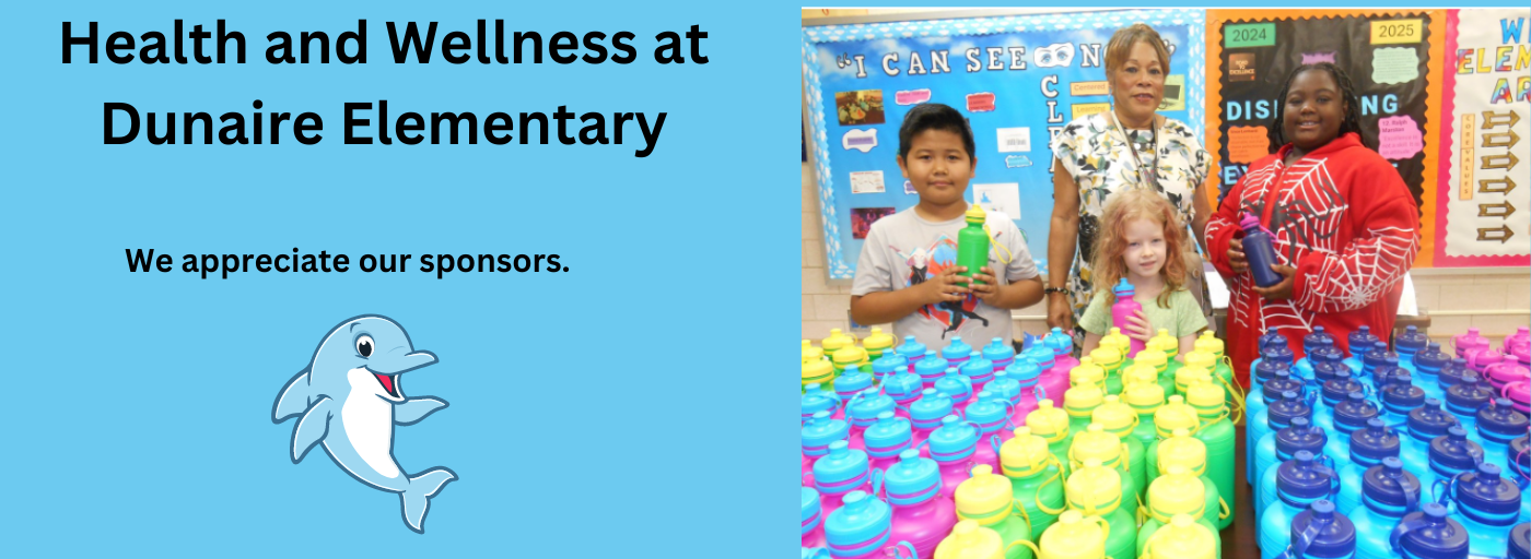 Health and Wellness Donation at Dunaire Elementary